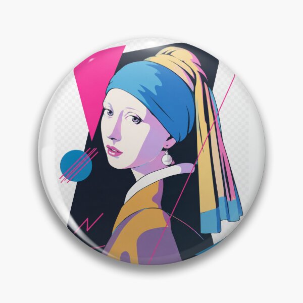Item preview, Girl with a Pearl Earring Pop designed and sold by Ovnil.
