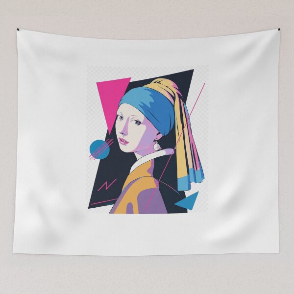 Item preview, Girl with a Pearl Earring Pop designed and sold by Ovnil.
