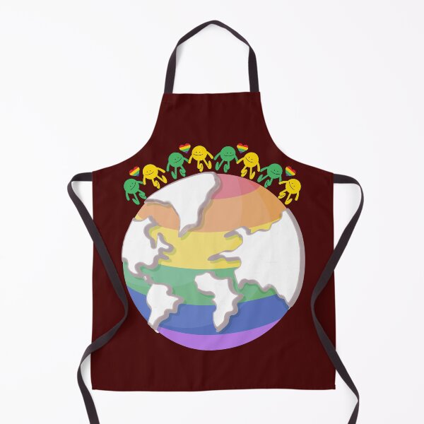 Item preview, Pride World Unity - LGBTQ+ Rainbow Earth and Happy People designed and sold by Evelashop.