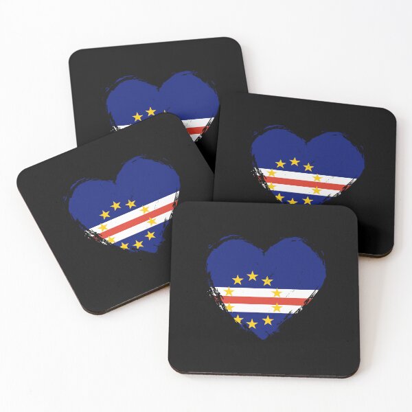 Item preview, Distressed Cabo Verde Flag Heart CV designed and sold by shitpostee.