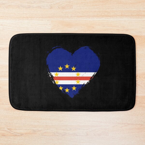 Item preview, Distressed Cabo Verde Flag Heart CV designed and sold by shitpostee.