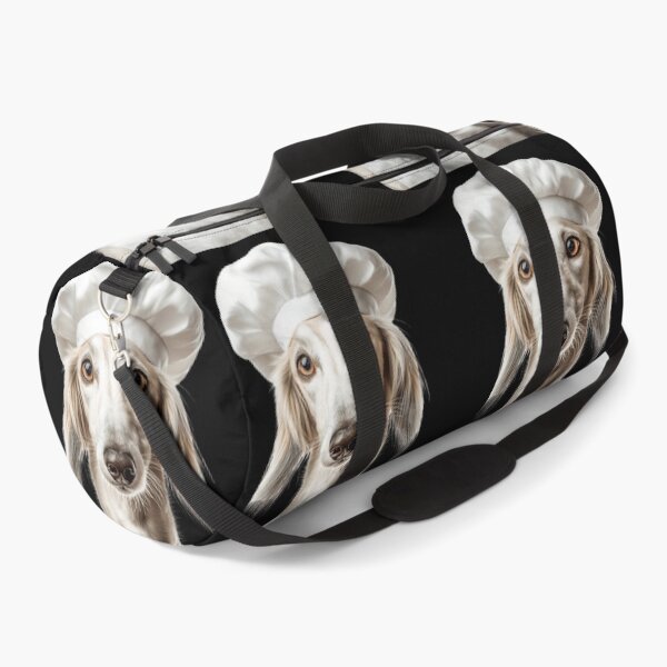 Item preview, Saluki Chef Dog Funny Cooking Apron Hat Cute Pet Portrait designed and sold by LazyOwlStore.