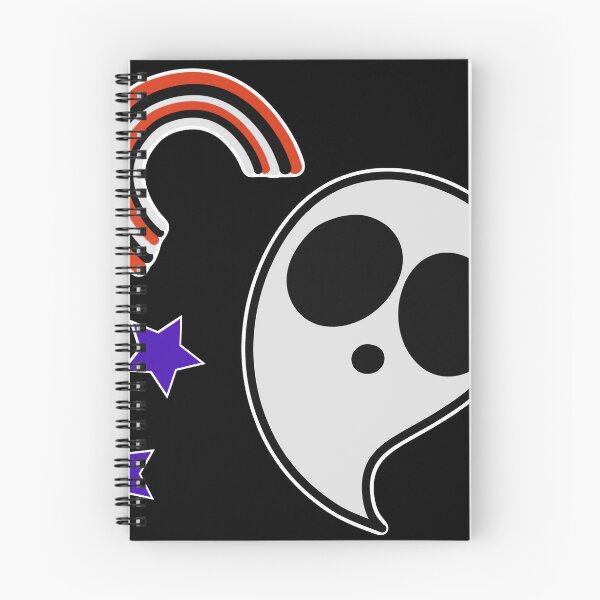 Item preview, Ghost with Halloween colors designed and sold by SimplyCandy.