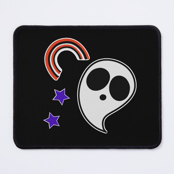 Item preview, Ghost with Halloween colors designed and sold by SimplyCandy.