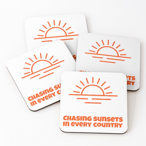 Item preview, Chasing Sunsets in every country designed and sold by CreationsbYKz.