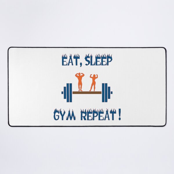 Item preview, Eat, sleep, gym repeat! designed and sold by IVEKDESIGN.