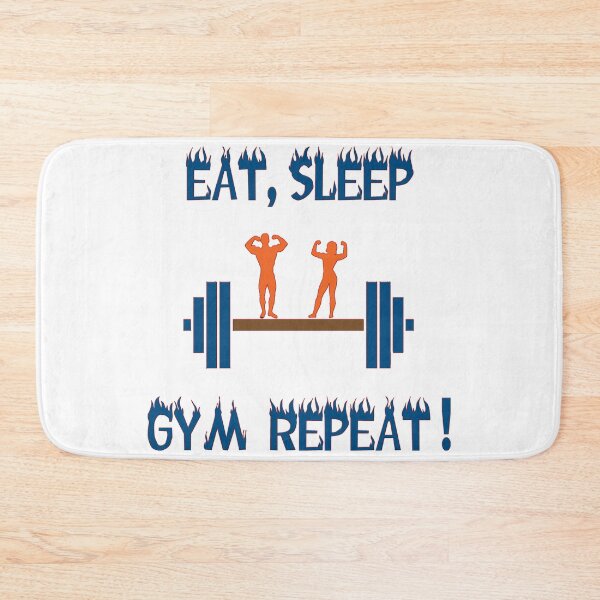 Item preview, Eat, sleep, gym repeat! designed and sold by IVEKDESIGN.
