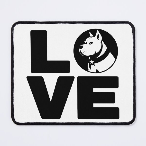 Item preview, LOVE Pit Bull Shirt – Cute Pitbull Dog Lover Graphic Tee – Pittie Mom Gift designed and sold by RollForDesignCo.