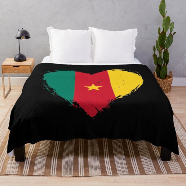 Item preview, Distressed Cameroon Flag Heart CM designed and sold by shitpostee.