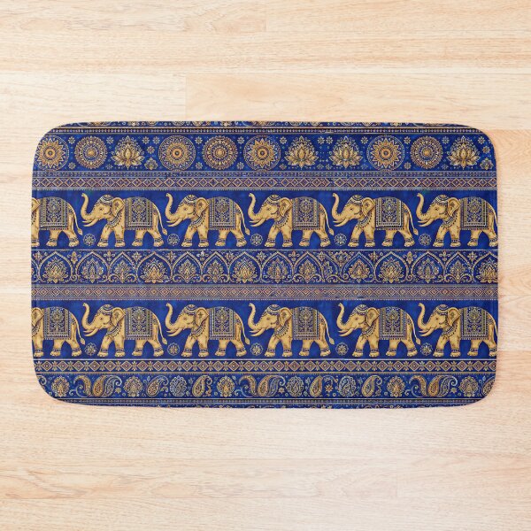 Item preview, Golden Elephants Parade designed and sold by JacquiTaylorArt.
