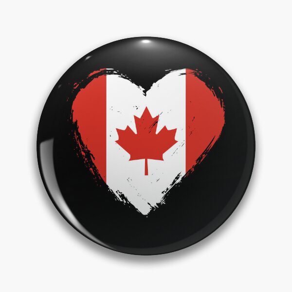 Item preview, Distressed Canada Flag Heart CA designed and sold by shitpostee.