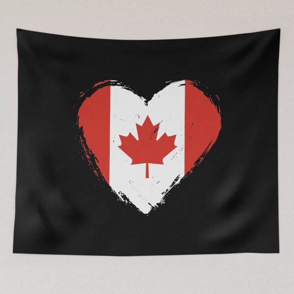 Item preview, Distressed Canada Flag Heart CA designed and sold by shitpostee.