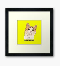 OMG Todd Framed Print