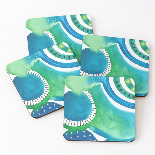 Item preview, abstract watercolor designed and sold by Zeewind.