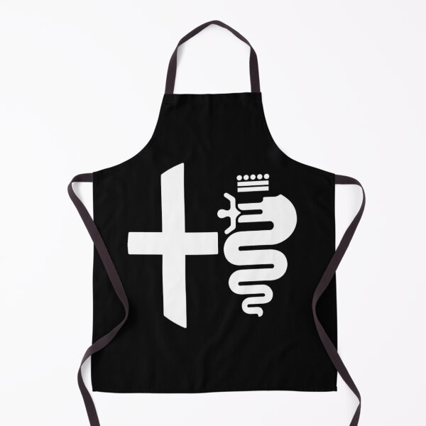 Item preview, Alfa Romeo biscione &_ cross (white) designed and sold by Joshuahanson.