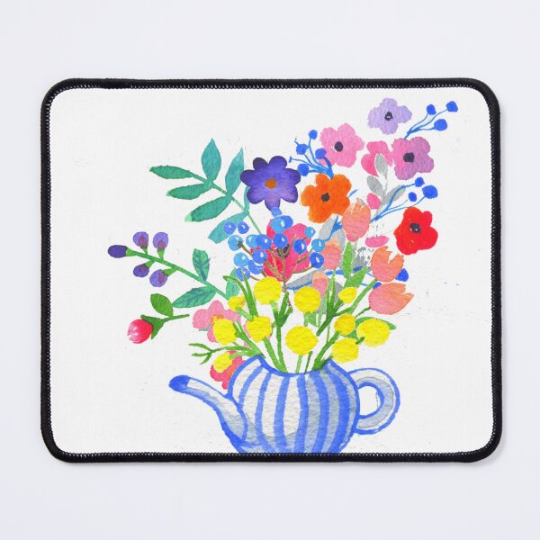 Item preview, Watercolor flowers in the pot designed and sold by sonaadalian.