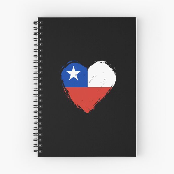 Item preview, Distressed Chile Flag Heart CL designed and sold by shitpostee.