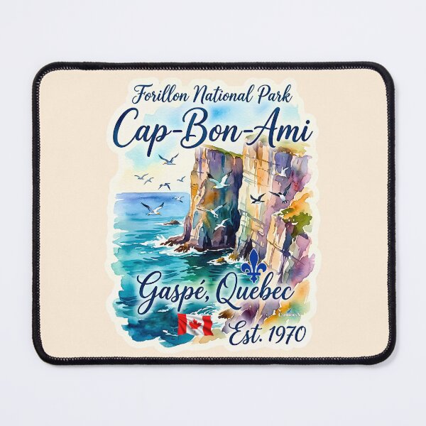 Item preview, Cap-Bon-Ami Forillon National Park designed and sold by EvergreenPark - Tee Studio.