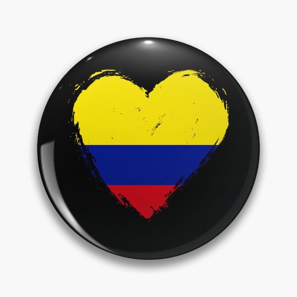Item preview, Distressed Colombia Flag Heart CO designed and sold by shitpostee.