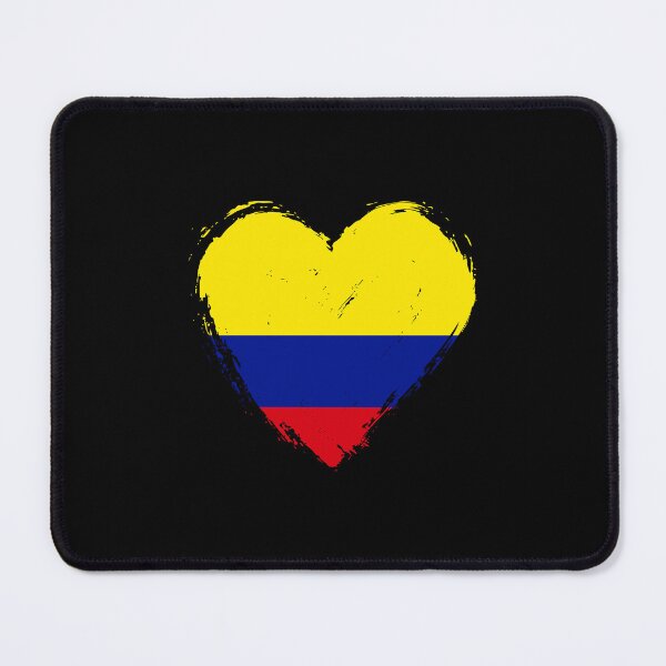 Item preview, Distressed Colombia Flag Heart CO designed and sold by shitpostee.