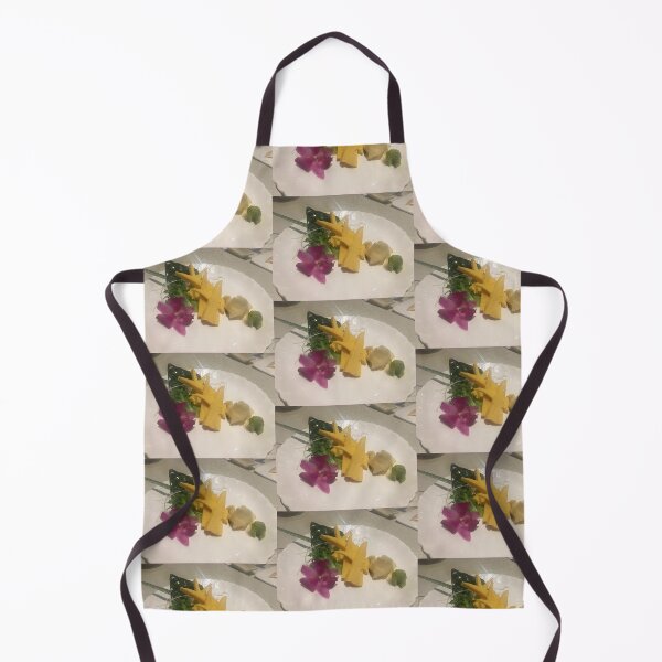 Item preview, Mango Slices with Sushi Garnish Art Print designed and sold by KaleChub.