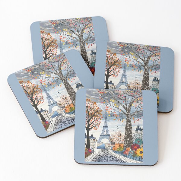 Item preview, Pointilist Paris designed and sold by Pixel-Lair.