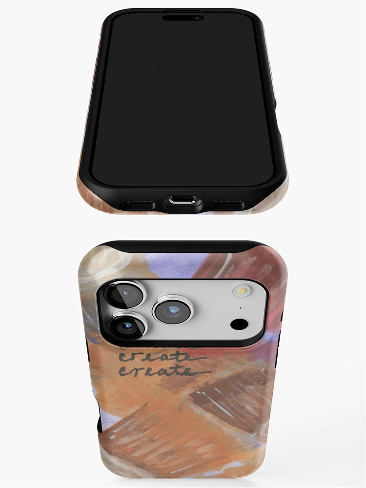 Thumbnail 3 of 4, iPhone Case, Create Create Create designed and sold by marlevyina.