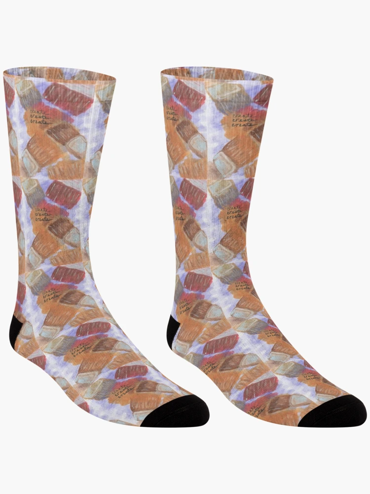 Thumbnail 3 of 5, Socks, Create Create Create designed and sold by marlevyina.