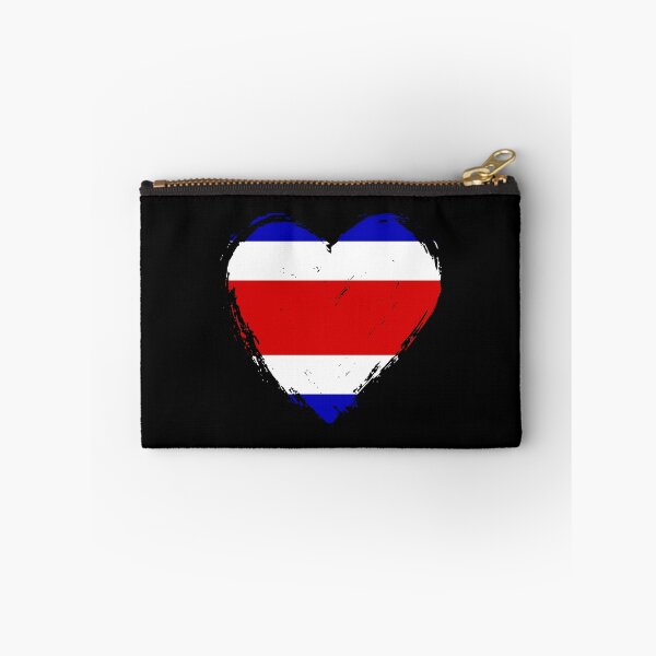 Item preview, Distressed Costa Rica Flag Heart CR designed and sold by shitpostee.