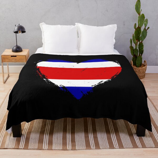 Item preview, Distressed Costa Rica Flag Heart CR designed and sold by shitpostee.