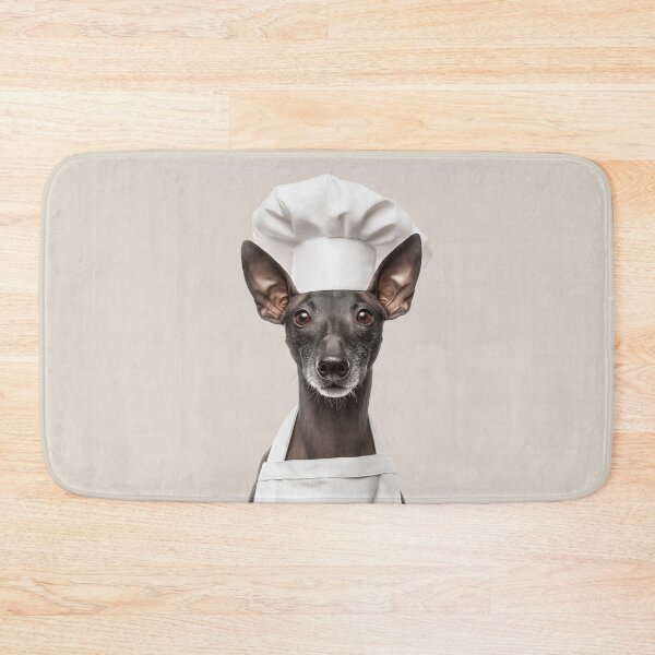 Item preview, Xoloitzcuintli Chef Dog Funny Cooking Apron Hat Cute Pet Portrait designed and sold by LazyOwlStore.