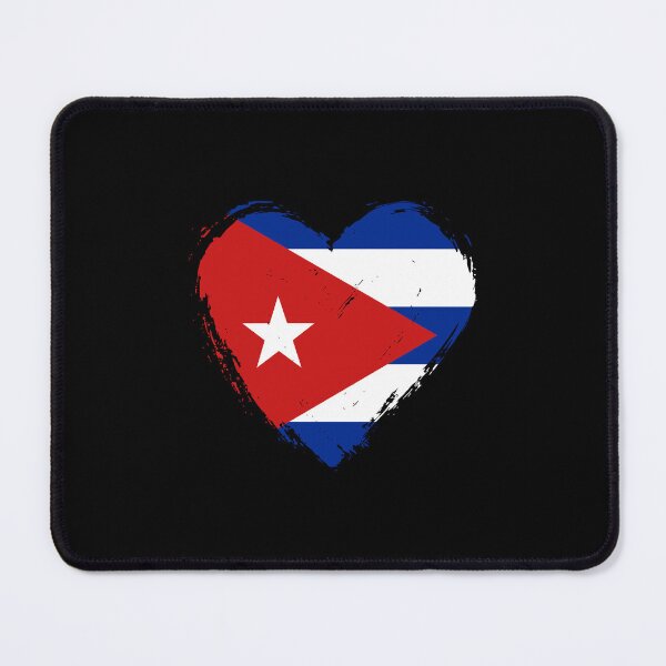 Item preview, Distressed Cuba Flag Heart CU designed and sold by shitpostee.