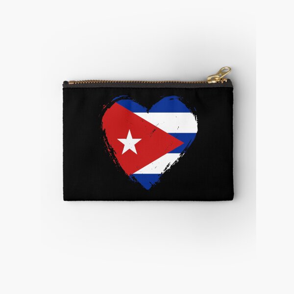 Item preview, Distressed Cuba Flag Heart CU designed and sold by shitpostee.