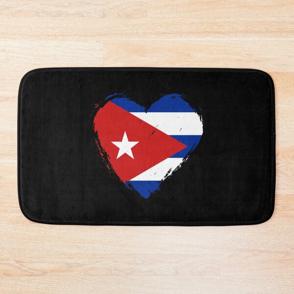 Item preview, Distressed Cuba Flag Heart CU designed and sold by shitpostee.