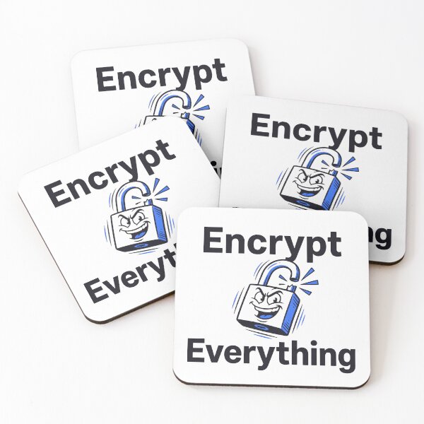 Item preview, Encrypt Everything designed and sold by Brain Fog Lab.