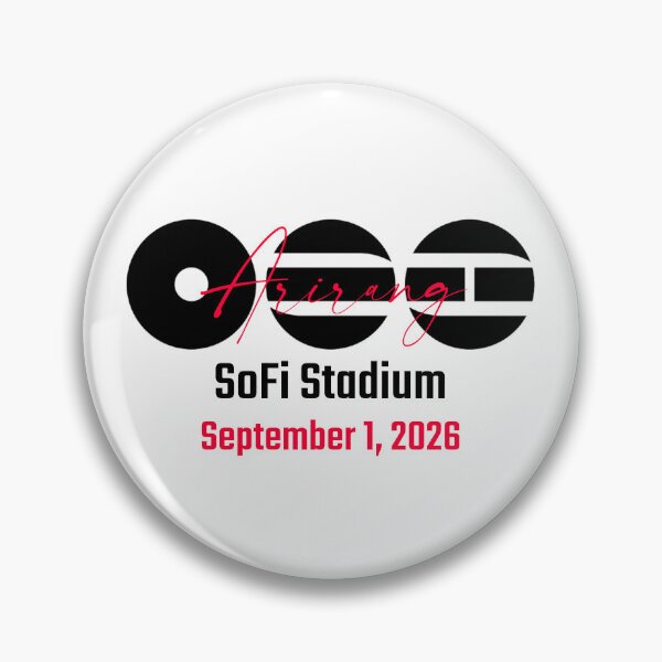 Item preview, BTS Arirang World Tour SoFi Stadium D1 designed and sold by MochiNelly Designs.