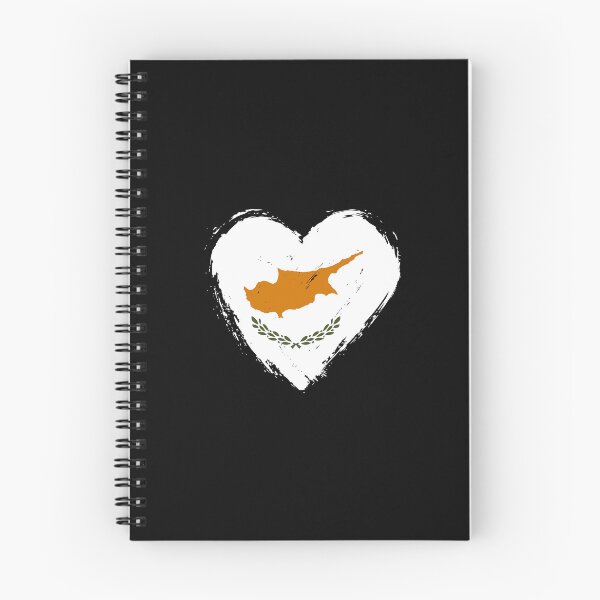 Item preview, Distressed Cyprus Flag Heart CY designed and sold by shitpostee.