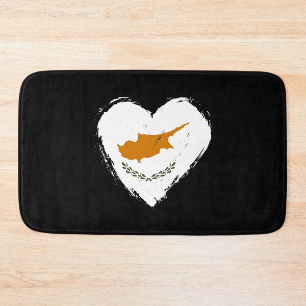 Item preview, Distressed Cyprus Flag Heart CY designed and sold by shitpostee.