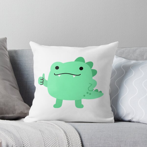 Item preview, Cute Dinosaur Thumbs Up Kawaii Dino Illustration designed and sold by VexioDesign.