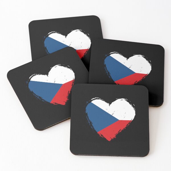 Item preview, Distressed Czech Republic Flag Heart CZ designed and sold by shitpostee.