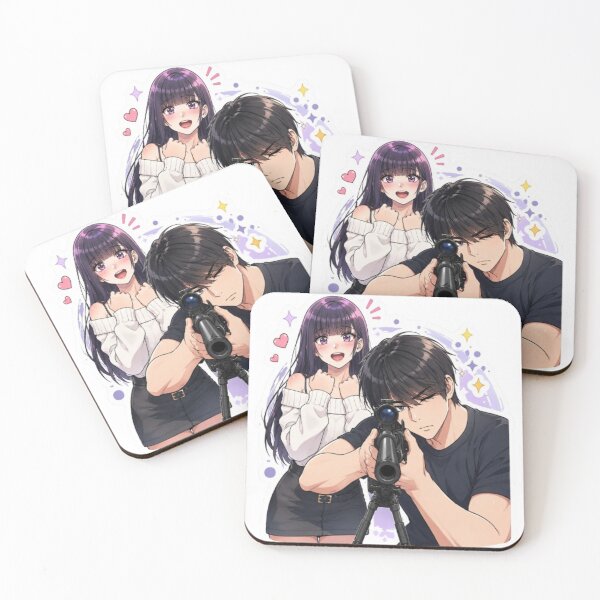 Item preview, Anime Focus Mode Sticker – Locked In Sniper Aesthetic designed and sold by MeowLoka ⭐⭐⭐⭐.