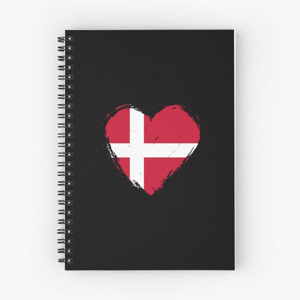 Item preview, Distressed Denmark Flag Heart DK designed and sold by shitpostee.