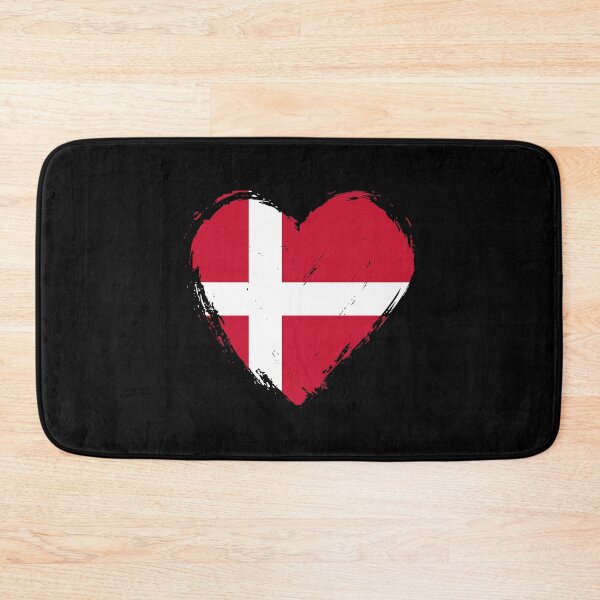 Item preview, Distressed Denmark Flag Heart DK designed and sold by shitpostee.