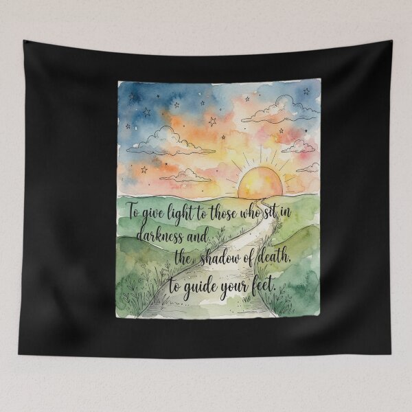 Item preview, May God bring you Peace - Luke 1:79 designed and sold by sidleytetip.