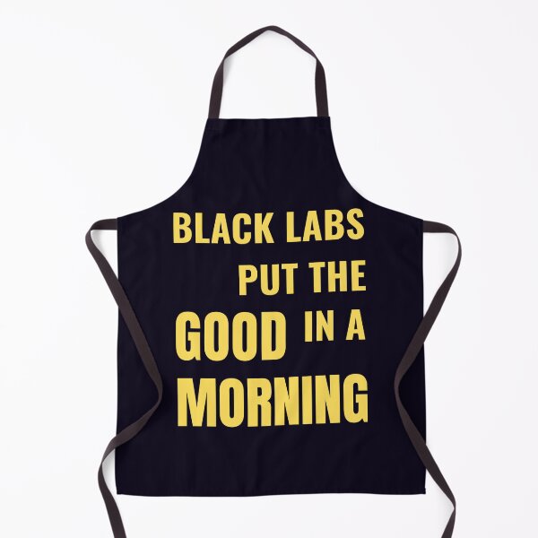 Item preview, Black Lab Puppy Dog Morning Coffee Quote designed and sold by PRINTSCHARMINGM.