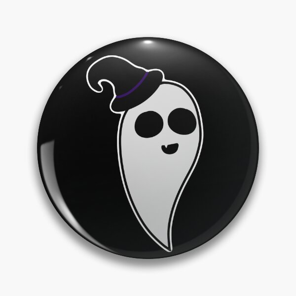 Item preview, Ghost with witch hat designed and sold by SimplyCandy.