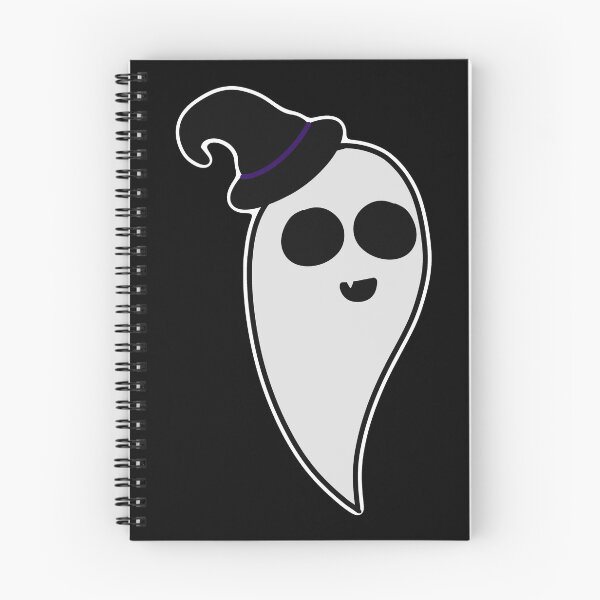 Item preview, Ghost with witch hat designed and sold by SimplyCandy.