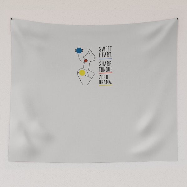 Item preview, SWEET HEART, SHARP TONGUE, ZERO DRAMA designed and sold by WesWay.