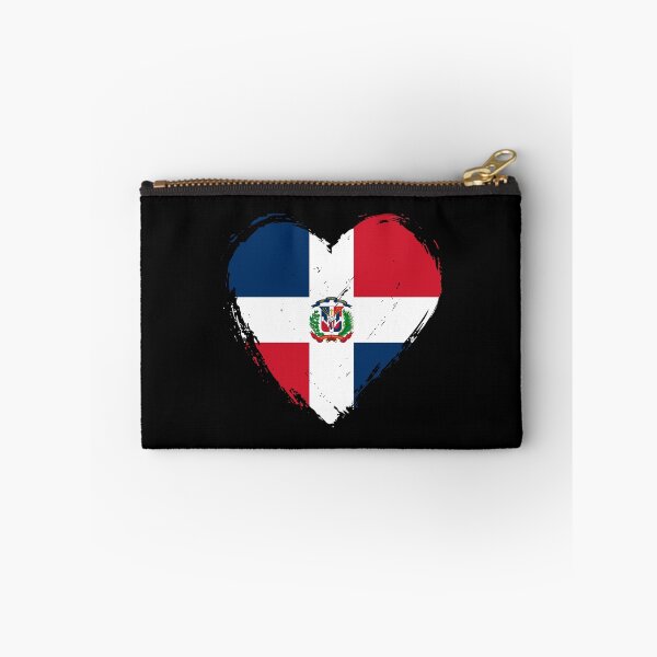 Item preview, Distressed Dominican Republic Flag Heart DO designed and sold by shitpostee.