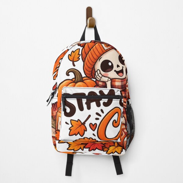 Item preview, Stay Spooky & Cozy – Cute Skeleton Autumn Halloween Design designed and sold by Kiinaaa.